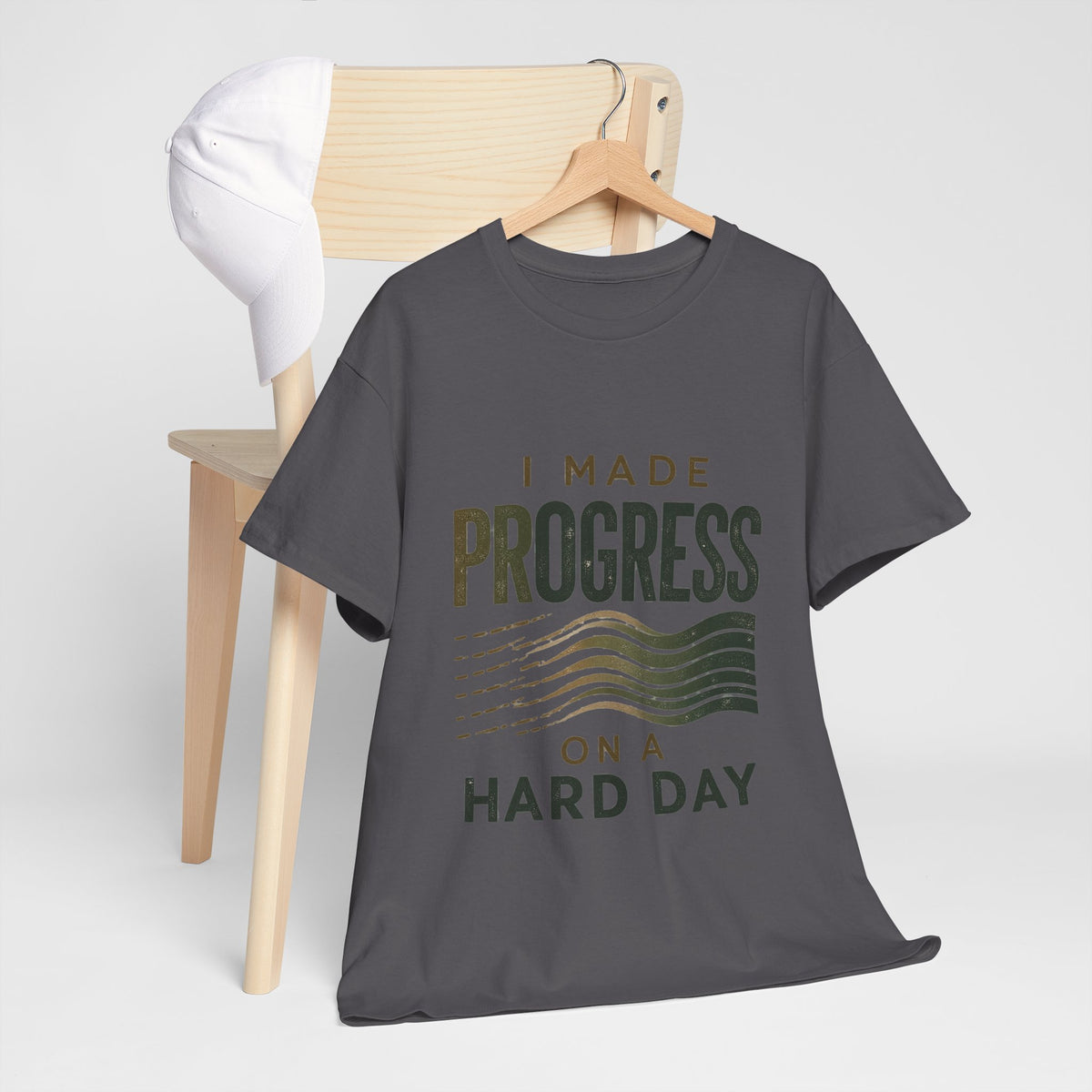 I Made Progress on a Hard Day T-Shirt